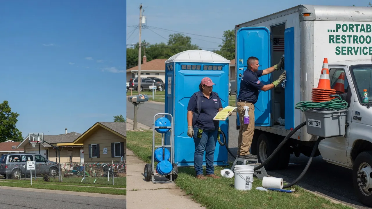 Portable Toilet Rental in Wentzville, MO near me